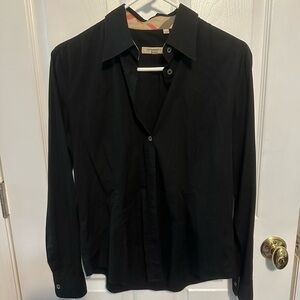 Burberry Black Button down